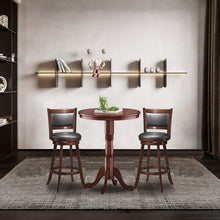 Load image into Gallery viewer, 42" Bistro Vintage Pub Bar Round Chess Table