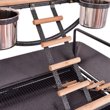 Load image into Gallery viewer, Pet Bird Parrot Stand Perch with Ladders and Cups