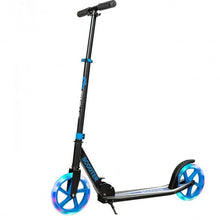 Load image into Gallery viewer, Portable Folding Sports Kick Scooter w/ LED Wheels-Blue