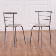 Load image into Gallery viewer, 3 pcs Home Kitchen Bistro Pub Dining Table 2 Chairs Set