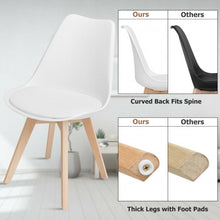 Load image into Gallery viewer, Set of 4 Mid Century Dining Side