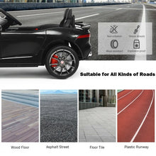 Load image into Gallery viewer, 12V Jaguar F-Type SVR Licensed Kids Ride On Car-Black