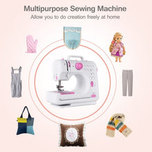 Load image into Gallery viewer, Free-Arm Crafting Mending Sewing Machine with 12 Built-in Stitched