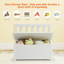 Load image into Gallery viewer, 4 PCS Kids Wood Table Chairs Set -Natural