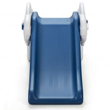 Load image into Gallery viewer, Freestanding Baby Mini Play Climber Slide Set w/HDPE & Anti-Slip Foot Pads-Blue
