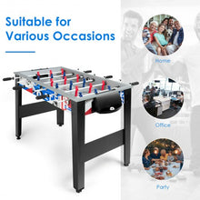 Load image into Gallery viewer, 42" Wooden Foosball Table for Adults & Kids Home Recreation