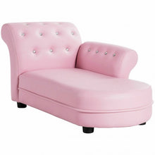 Load image into Gallery viewer, Armrest Relax Chaise Lounge Kids Sofa