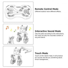 Load image into Gallery viewer, K3 Programmable Touch & Sound Control Piggy Sing Dance Robot-White