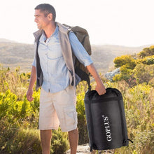 Load image into Gallery viewer, 2 Person Waterproof Sleeping Bag with 2 Pillows-Black