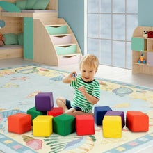 Load image into Gallery viewer, 12 Piece 5.5" Soft Foam Building Blocks