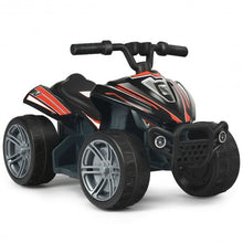 Load image into Gallery viewer, Kids 4-Wheeler ATV Quad Battery Powered Ride On Car-Black