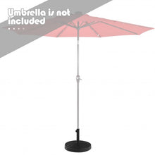 Load image into Gallery viewer, 49 LBS Patio Resin Umbrella Base Stand for Outdoor
