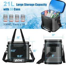 Load image into Gallery viewer, Portable Cooler Bag Leak-proof Insulated Water-resistant for Camping