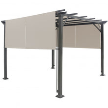 Load image into Gallery viewer, 2Pcs Universal Replacement Canopy for Pergola Structure Sun Awning-Beige