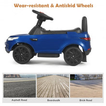 Load image into Gallery viewer, 2-in-1 6V Land Rover Licensed Kids Ride On Car-Blue