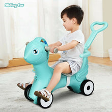 Load image into Gallery viewer, 4 in 1 Baby Rocking Horse with Music-Green