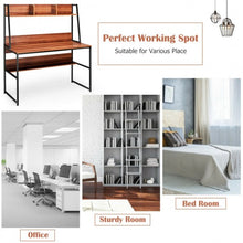 Load image into Gallery viewer, 47" Computer Desk Writing Study Table Workstation-Coffee