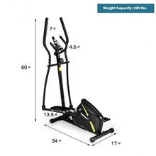 Load image into Gallery viewer, Magnetic Elliptical Machine Trainer for Home Gym Exercise
