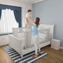 Load image into Gallery viewer, Bed Rail Guard for Toddlers Kid with Adjustable Height and Safety Lock-79 inch