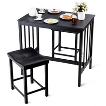 Load image into Gallery viewer, 3 pcs Modern Counter Height Dining Set