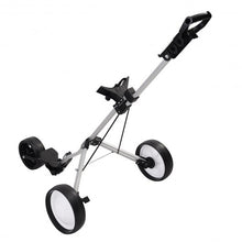 Load image into Gallery viewer, Foldable 3 Wheel Push Pull Golf Cart Trolley