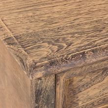 Load image into Gallery viewer, Storage Solid Wood End Nightstand w/ 3 Drawers -Coffee