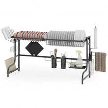 Load image into Gallery viewer, Adjustable Dish Drainer Kitchen Organizer