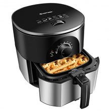 Load image into Gallery viewer, 3.5QT 1300W Electric Stainless Steel Air Fryer Oven Oilless Cooker