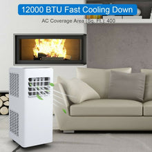Load image into Gallery viewer, 12000 BTU Electric Portable Air Cooler Dehumidifier Cool Fan