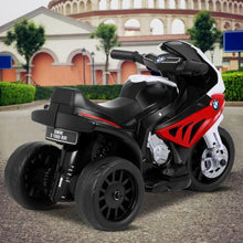 Load image into Gallery viewer, 6V Kids 3 Wheels Riding BMW Licensed Electric Motorcycle-Red