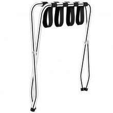 Load image into Gallery viewer, Foldable Luggage Rack Chromed Metal Suitcase Stand Holder Shoes Shelf Home Hotel