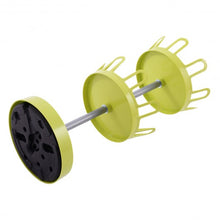 Load image into Gallery viewer, 2-Tier 8 Pairs Upright Revolving Shoe Rack