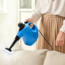 Load image into Gallery viewer, 1050W Multi-purpose Handheld Pressurized Steam Cleaner-Blue