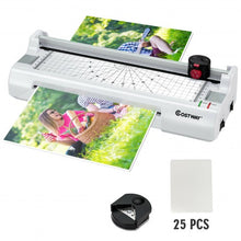 Load image into Gallery viewer, 9" Hot and Cold Paper Trimmer with 25 Pouches and Corner Rounder-White