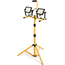 Load image into Gallery viewer, 60W 6000 lm LED Work Light with Metal Tripod Stand