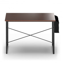 Load image into Gallery viewer, Modern Computer Desk Study Writing Table Home Office with Storage Bag Coffee-M