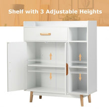 Load image into Gallery viewer, Floor Storage Cabinet Free Standing Cupboard Chest
