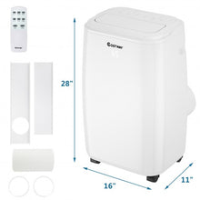 Load image into Gallery viewer, 1 0000 BTU Portable Air Conditioner with Remote Control