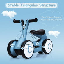 Load image into Gallery viewer, Baby Balance Bike Bicycle Toddler Toys Rides No-Pedal-Blue