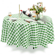 Load image into Gallery viewer, 2 Pcs Stain Resistant and Wrinkle Resistant Table Cloth-Green