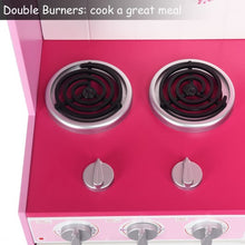 Load image into Gallery viewer, Wood Kitchen Toy Kids Cooking Pretend Play Set