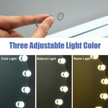 Load image into Gallery viewer, 12 bulbs Modes Touch Screen Dimming Hollywood Style Makeup Vanity Mirror