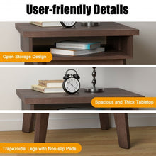 Load image into Gallery viewer, 2-Tier Nightstand Space-Saving Side Sofa End Table