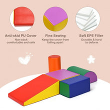Load image into Gallery viewer, Crawl Climb Foam Shapes Playset Softzone Toy