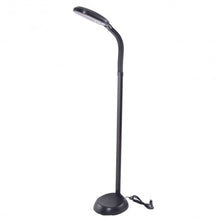 Load image into Gallery viewer, 5 Ft Adjustable Deluxe Natural Light Floor Lamp-Black