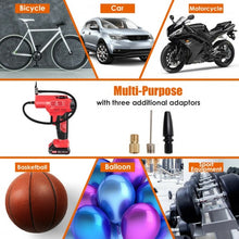 Load image into Gallery viewer, 12V Portable Cordless Tire Inflator Air Compressor