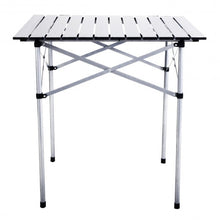 Load image into Gallery viewer, Roll Up Portable folding Camping Aluminum Picnic Table
