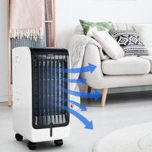 Load image into Gallery viewer, Portable Cooling Touch Pad Remote Evaporative Fan Fan