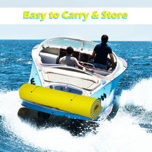 Load image into Gallery viewer, 9' x 6' 3 Layer Floating Water Pad Foam Mat -Yellow