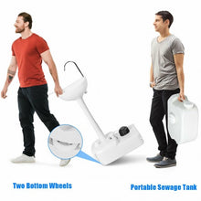 Load image into Gallery viewer, Camping Hand Wash Station Basin Stand with 4.5 Gallon Tank